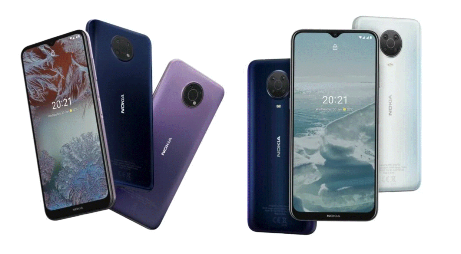 Nokia G10 y Nokia G20