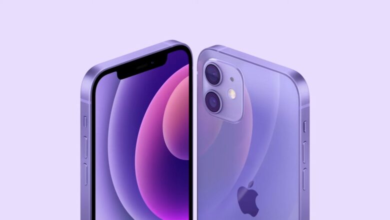 Nuevo color purpura para los iPhone 12