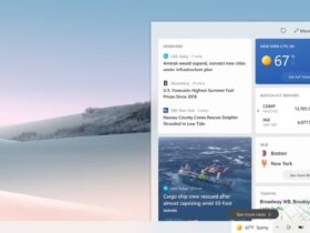 Windows 10 Sun Valley tendrá nuevos Widget
