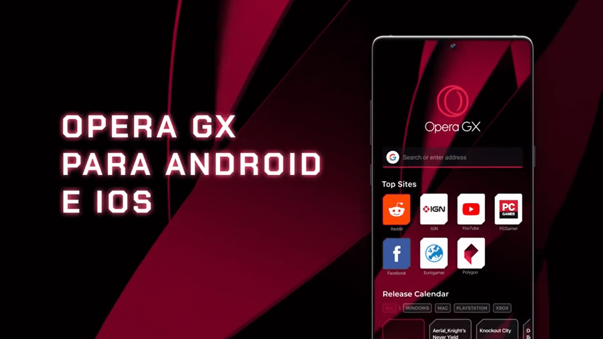 download the new version for android Opera GX 101.0.4843.55