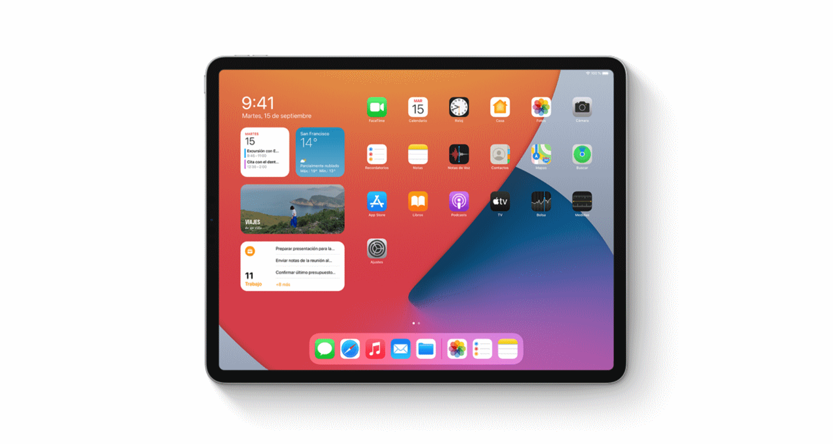 Sun Valley tendrá widget parecidos a los de iPadOS
