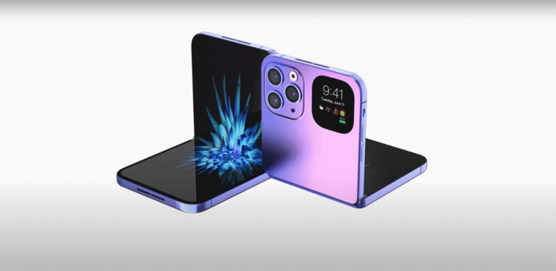 Teléfono plegable de Apple