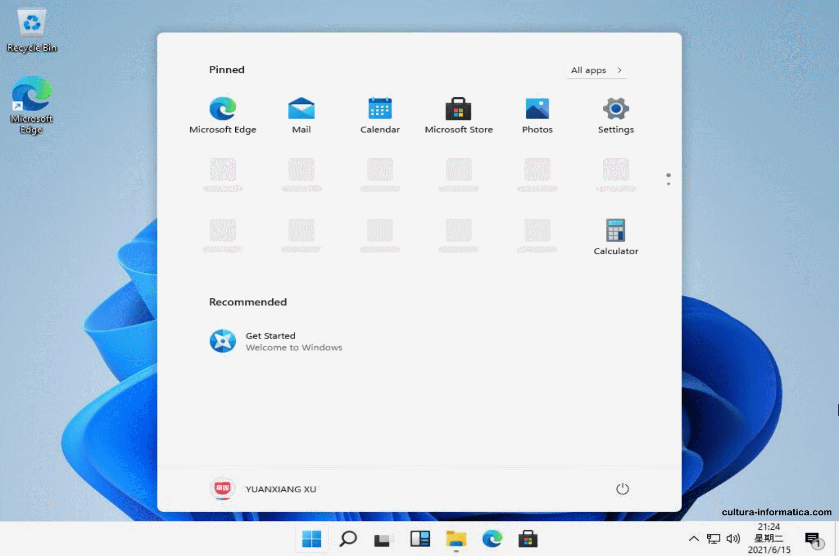 Nuevo Windows 11 