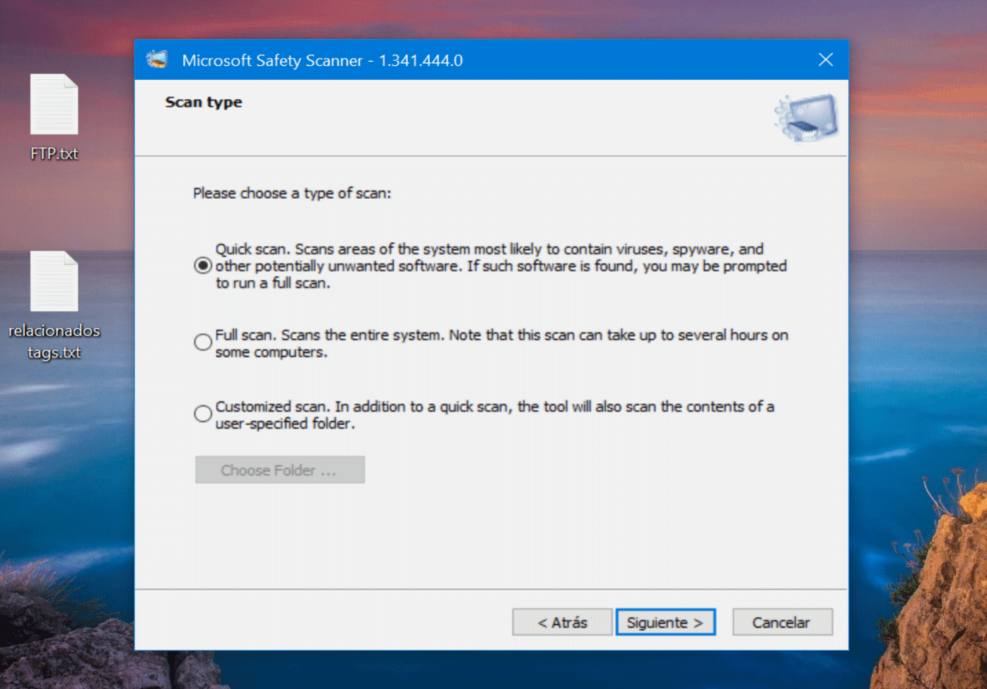 Detectar y eliminar Malware en Windows 10