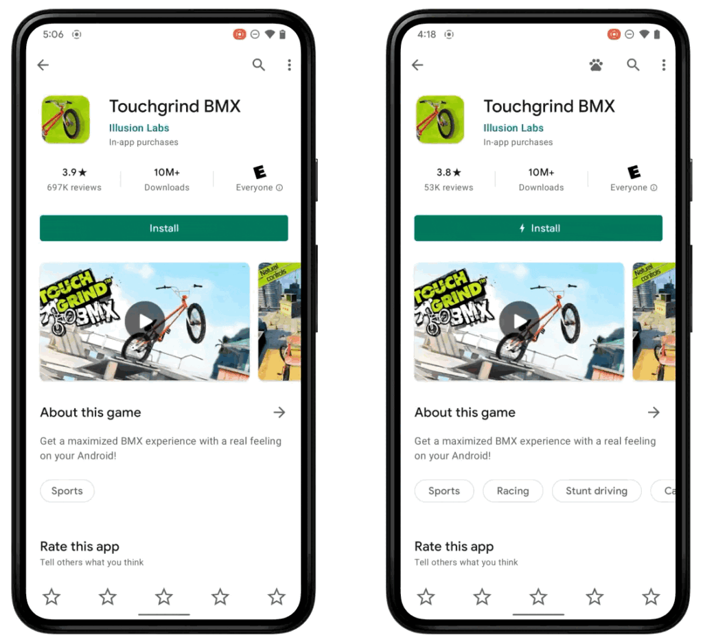 Android 12 Juegos
