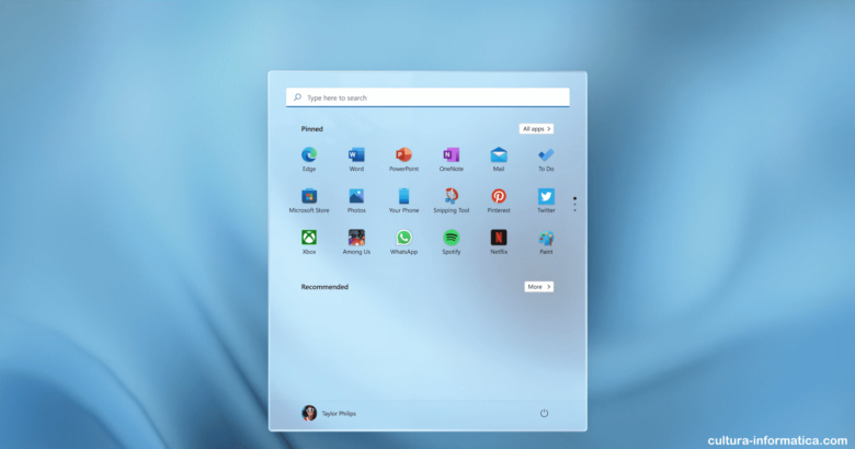 Cómo colocar el menú inicio a la izquierda en Windows 11