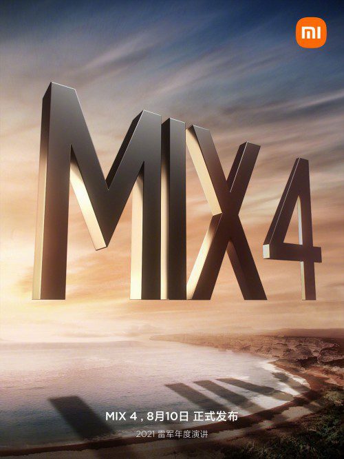 Lanzamiento del nuevo Xiaomi Mi Mix 4