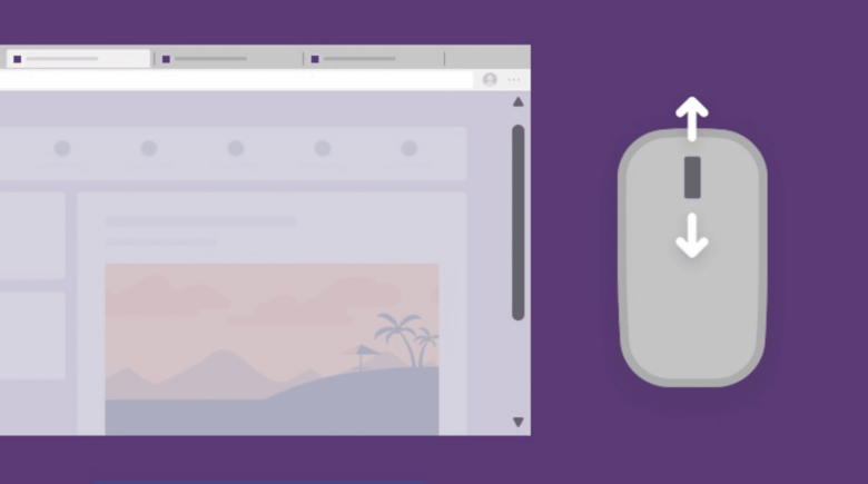 Nuevas barras de desplazamiento Microsoft Edge