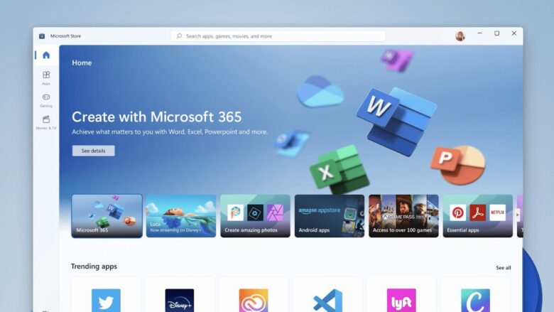 Nueva Microsoft Store de Windows 11