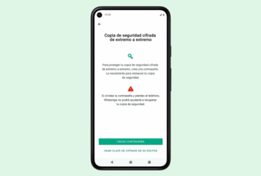 Cifrado extremo a extremo copias de seguridad WhatsApp