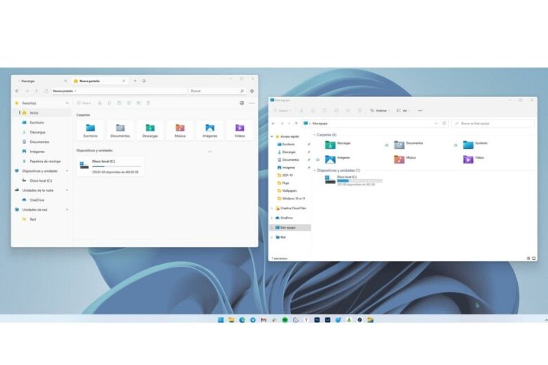 Explorador de archivos Files V2