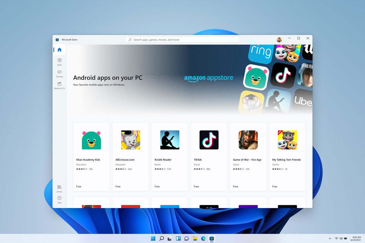 Instalar aplicaciones Android en Windows 11