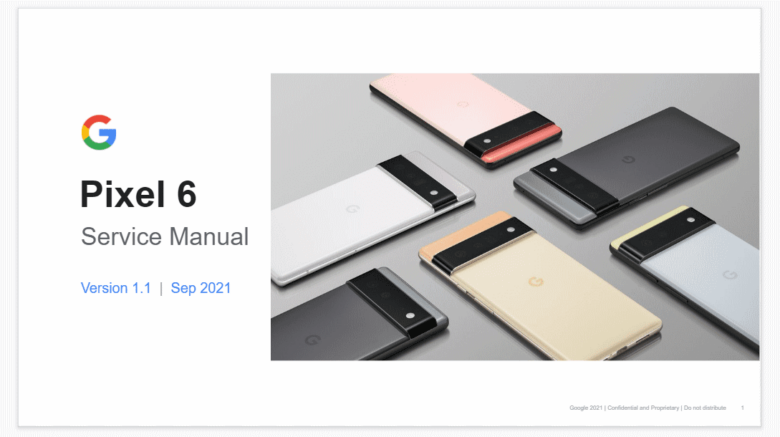 Manual de reparación del Google Pixel 6