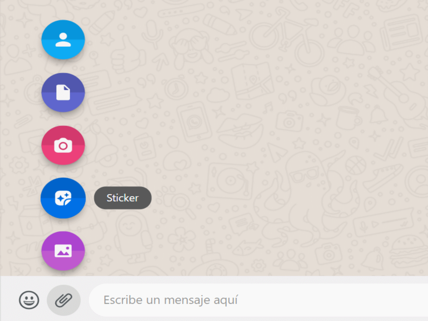 Cómo crear un stickers en WhatsApp Web
