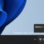 Error en el nivel de la batería en Windows 11