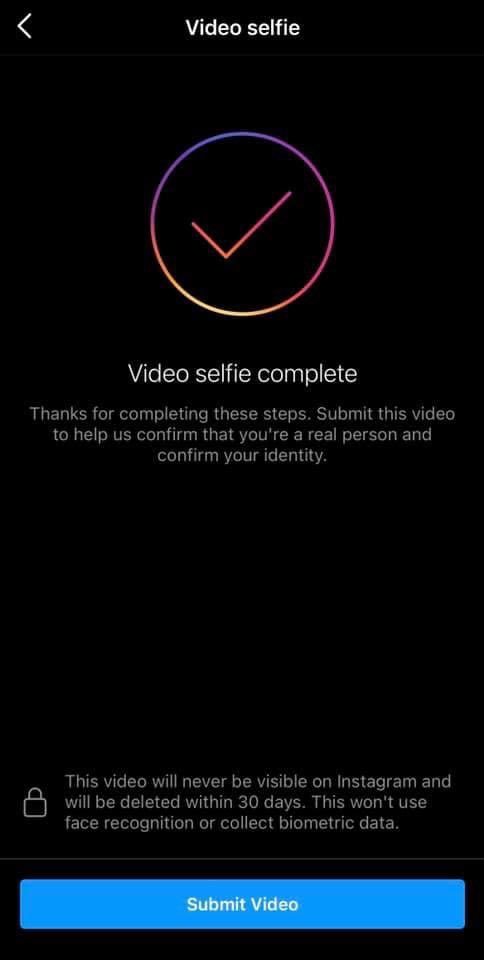 Instagram Selfie Video