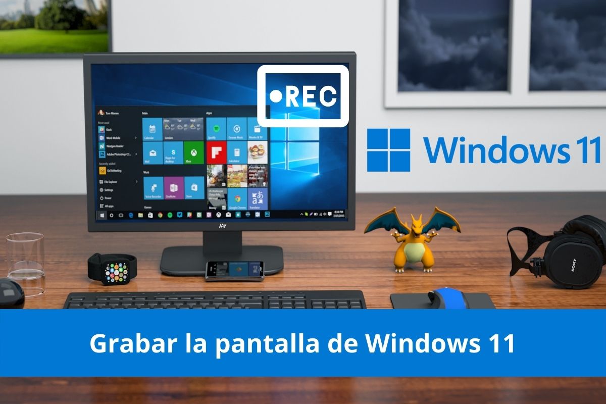 Grabar la pantalla de Windows 11