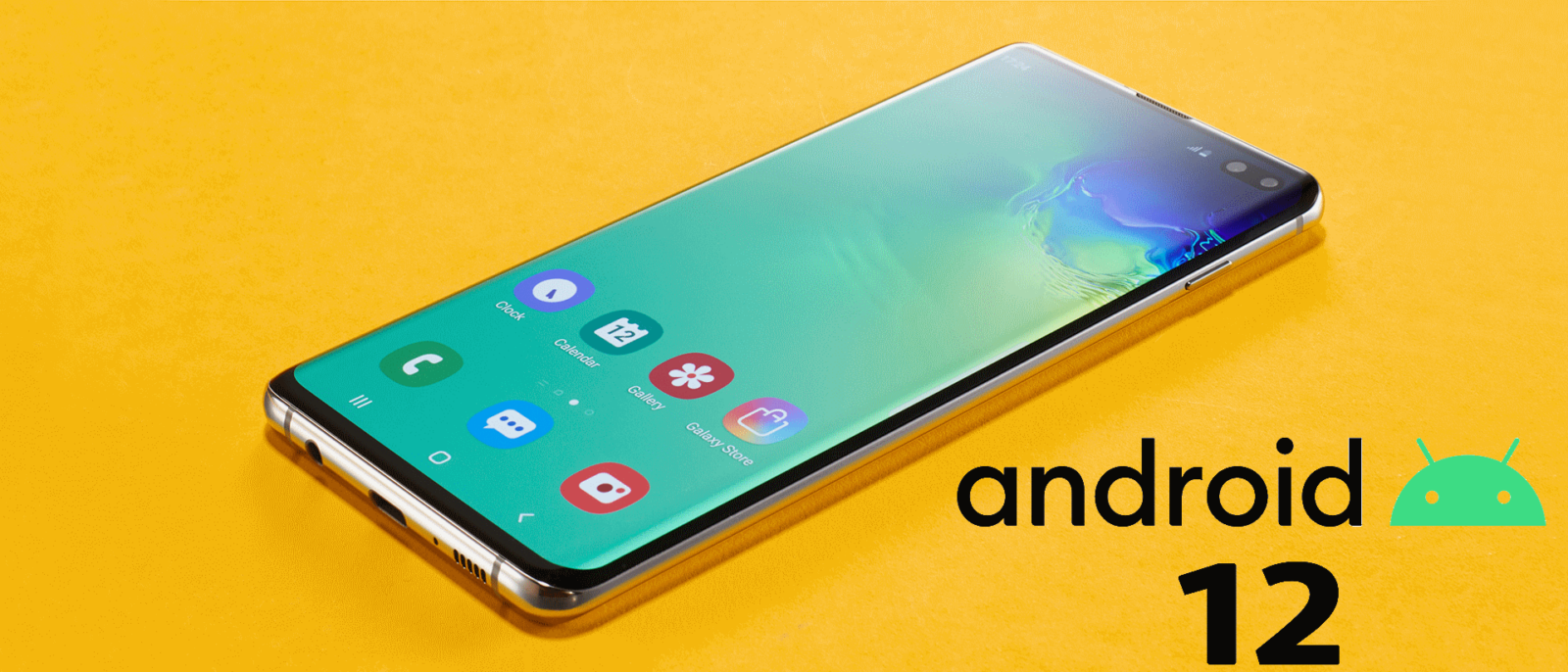 La serie Galaxy S10 se actualiza a Android 12