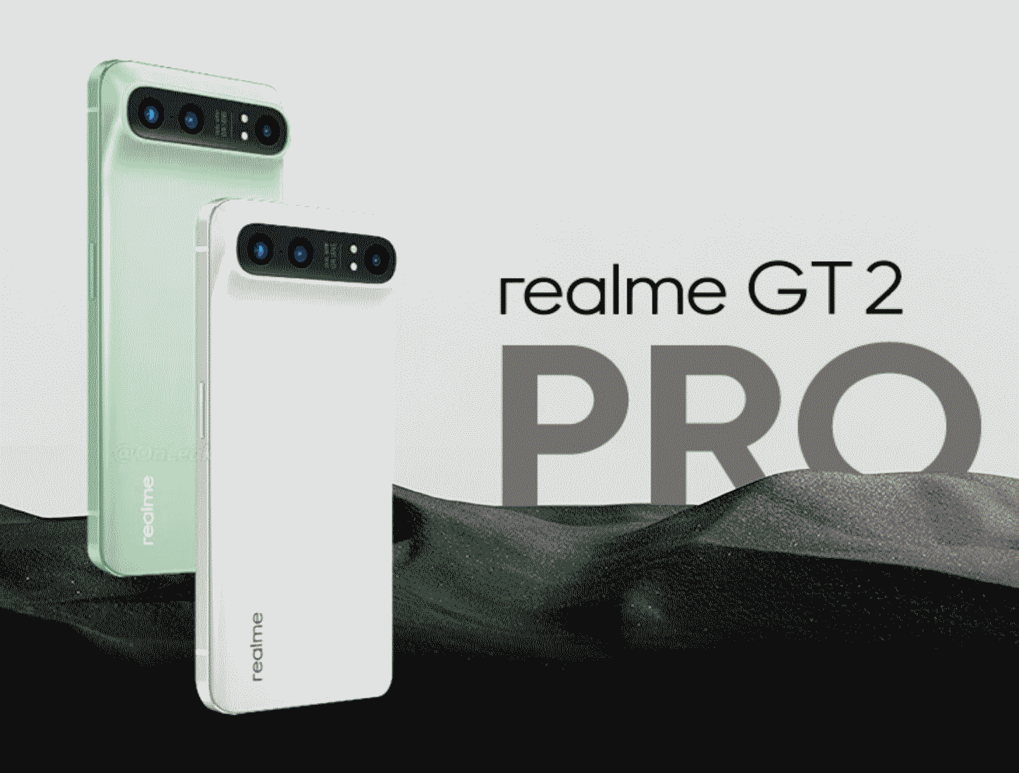 Detalles de la pantalla del Realme GT 2 Pro 