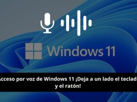 Activar el acceso por voz de Windows 11