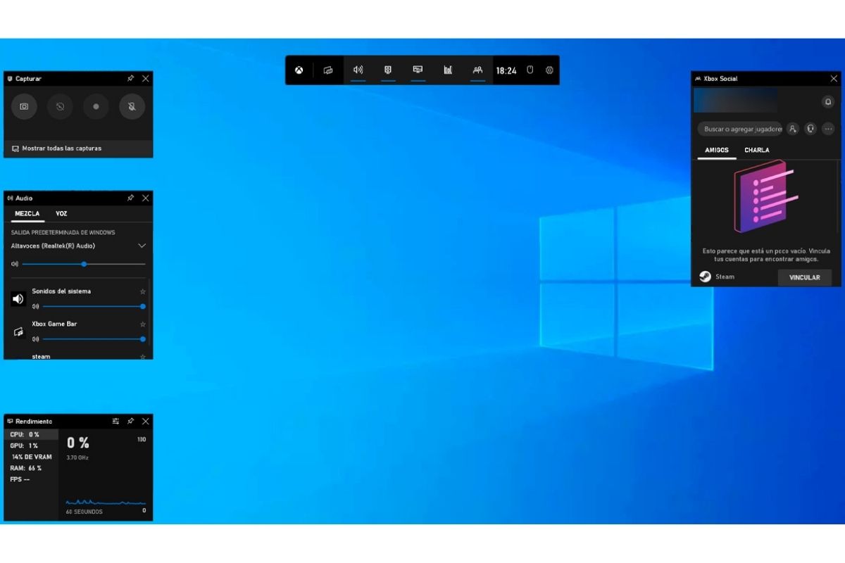 Cómo grabar la pantalla de Windows 10