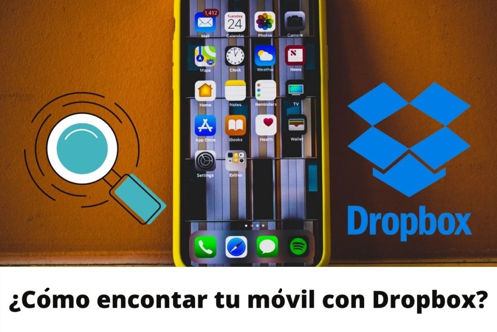 Cómo encontrar mí móvil con Dropbox