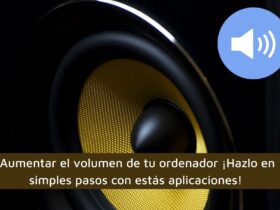 Aumentar el volumen de tu ordenador