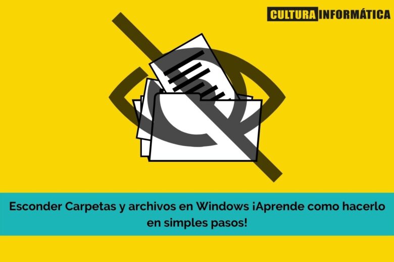 Carpetas y archivos ocultos en Windows 10