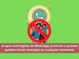 Grupos restringidos de WhatsApp