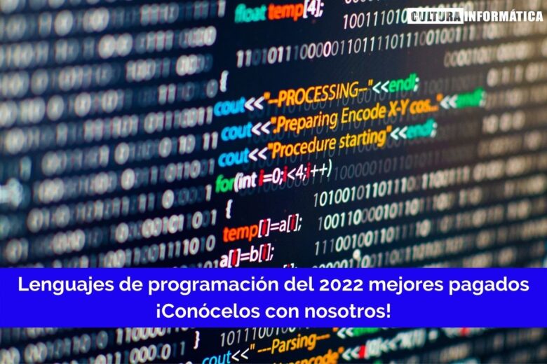 Lenguajes de programación del 2022