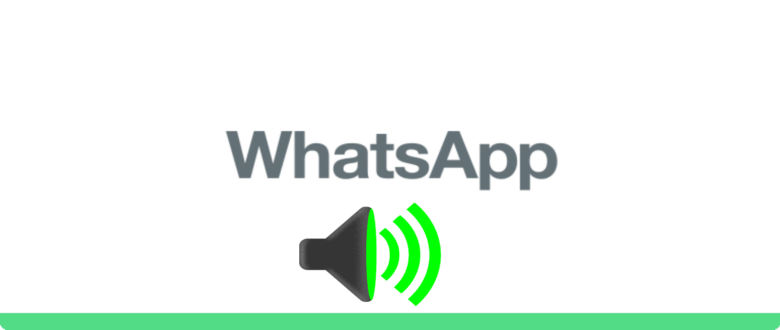 Reproductor global de audio de WhatsApp