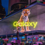Samsung promociona los Galaxy S22 con un Tigre virtual