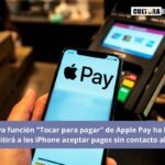 Tocar para pagar de Apple Pay
