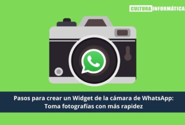 Widget de la cámara de WhatsApp