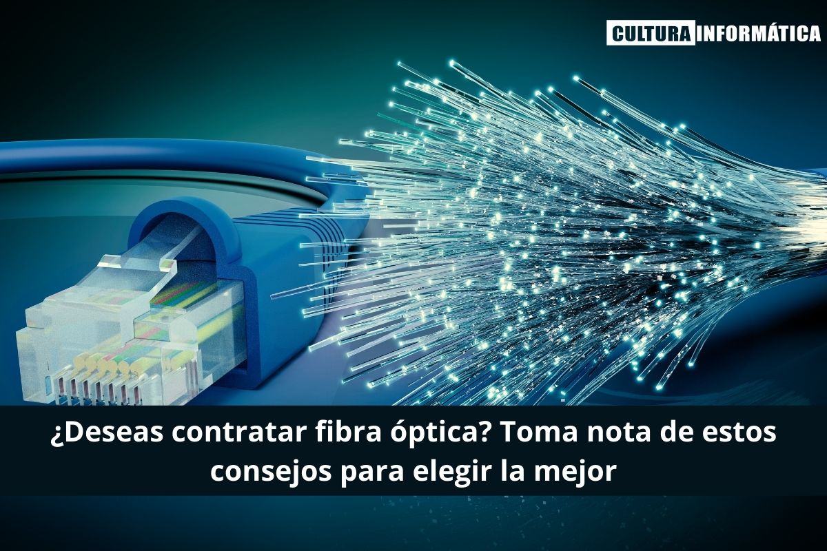 ¿Cómo elegir fibra óptica