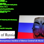 Anonymous hackea el banco central ruso
