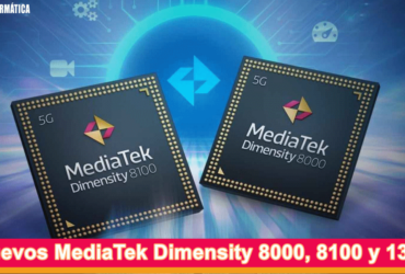 Especificaciones del MediaTek Dimensity 8000, 8100 y 1300