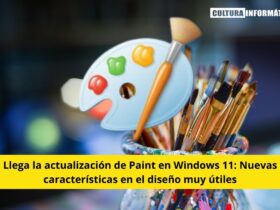 Actualización de Paint en Windows 11