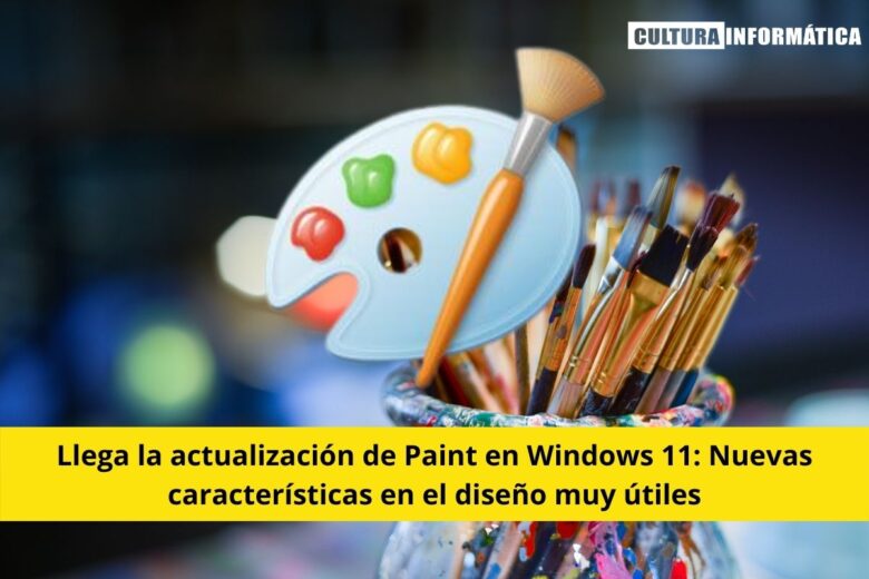 Actualización de Paint en Windows 11