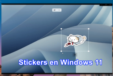 Stickers en Windows 11