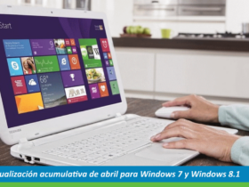 Actualización acumulativa de abril para Windows 7 y Windows 8.1