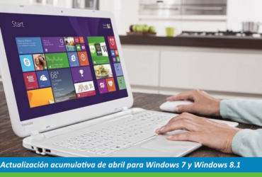 Actualización acumulativa de abril para Windows 7 y Windows 8.1