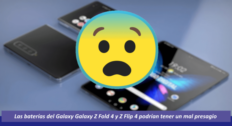 Baterías del Galaxy Z Fold 4 y Z Flip 4