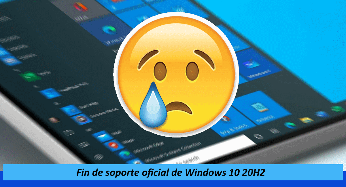Fin de soporte Windows 10 20H2