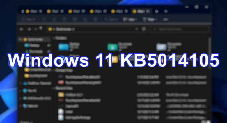 Windows 11 KB5014105