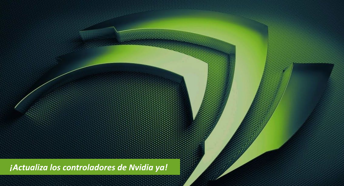 Actualización de los controladores de Nvidia