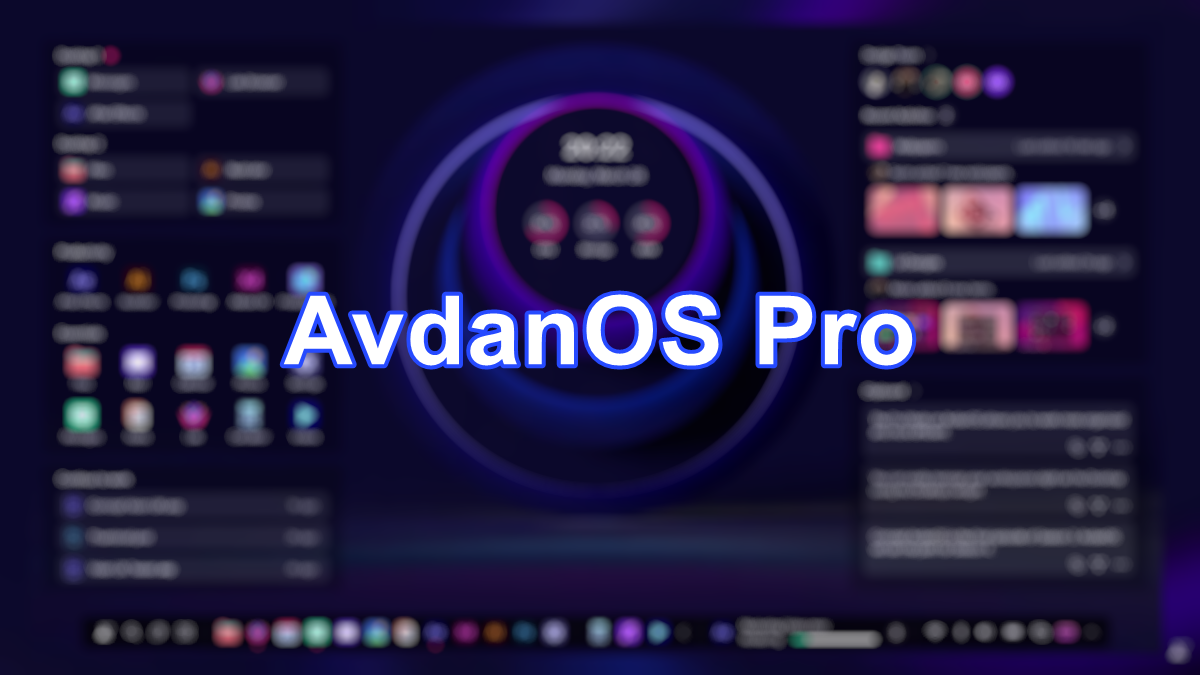 AvdanOS Pro