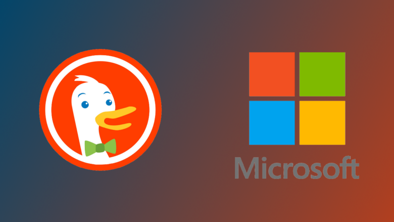 DuckDuckGo si permite los rastreadores de Microsoft