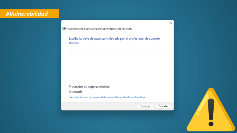 Vulnerabilidad en la Herramienta de diagnóstico de Windows
