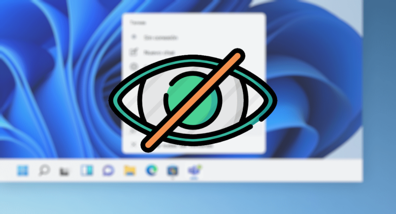 Ocultar la barra de tareas de Windows 11